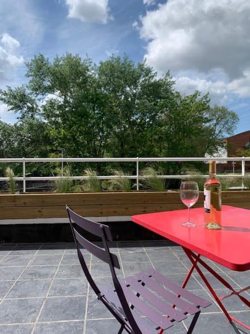 Au 154 Bis - Joli Appartement Avec Grande Terrasse Et Proche De La Plage A Malo Dunkirk Exteriör bild